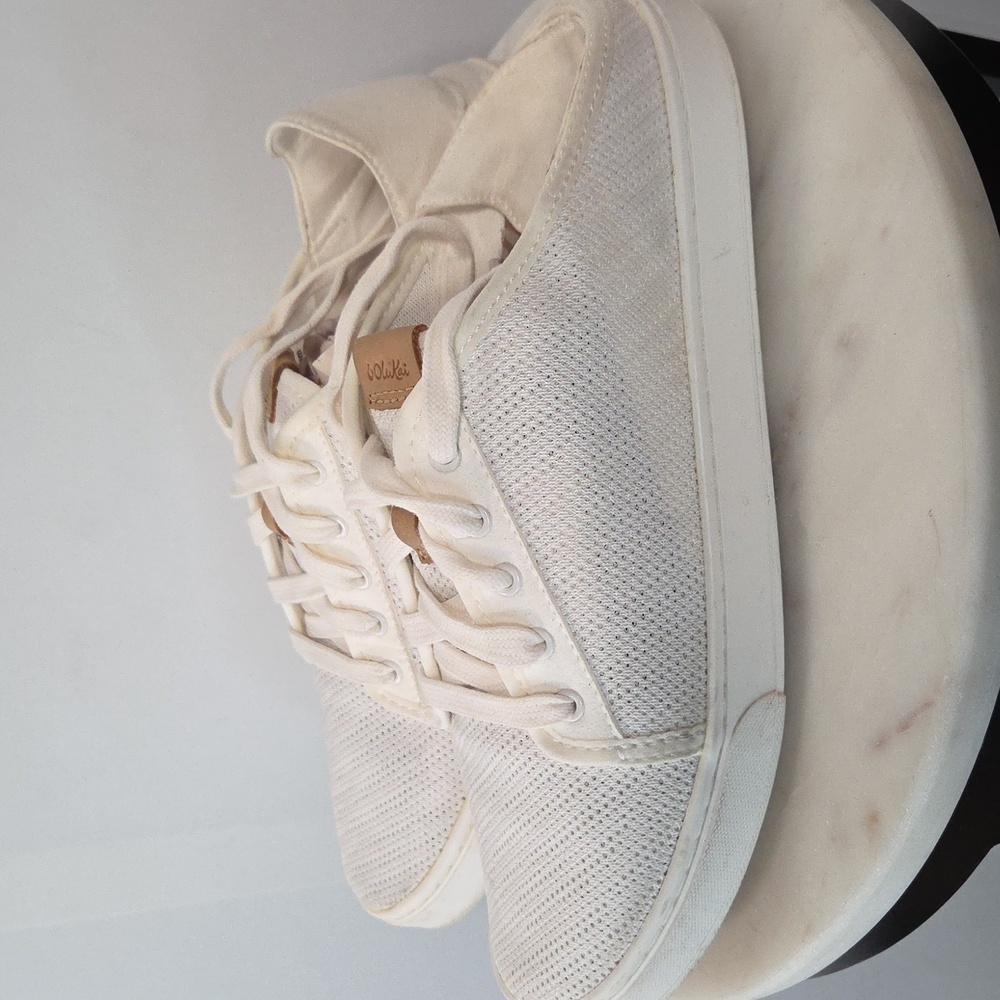 OluKai White Mesh Shoes Size 9.5 - Picture 5 of 7